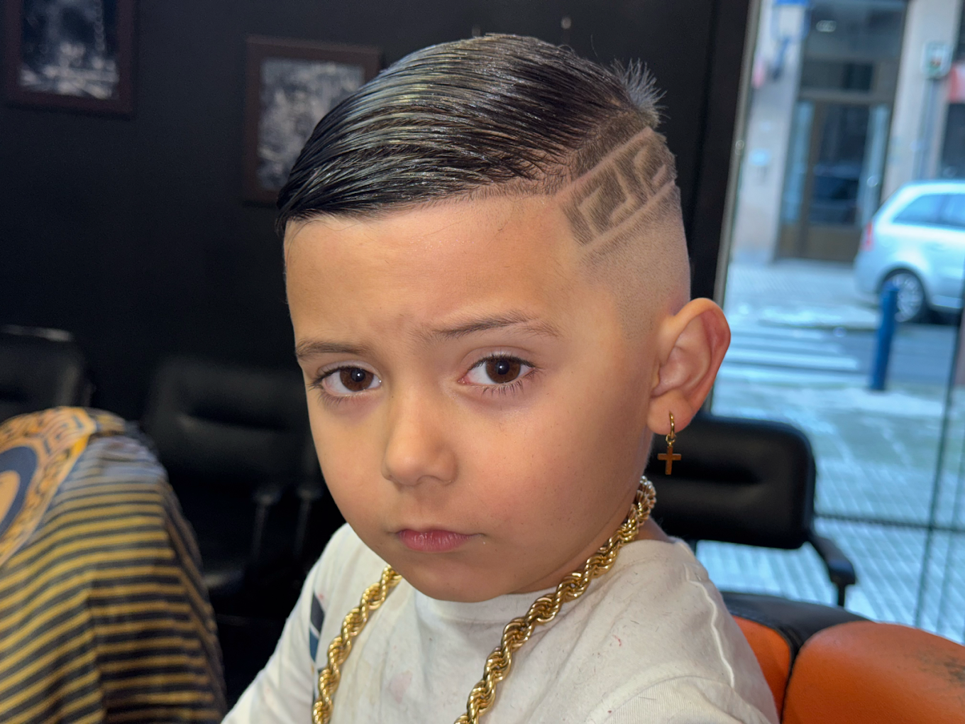 Corte infantil con diseño — PRO Barbershop Errenteria